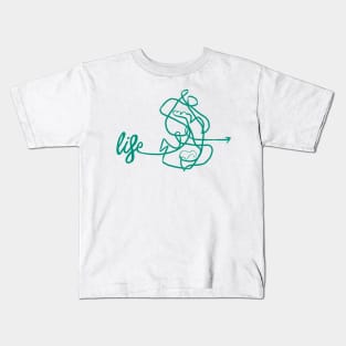 Life - green Kids T-Shirt